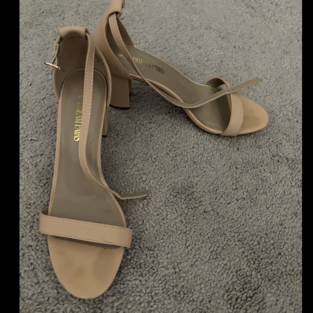 Dream Pairs Nude Heels 9